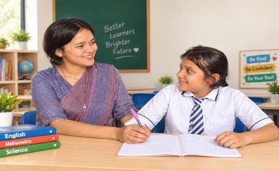 Indian school students